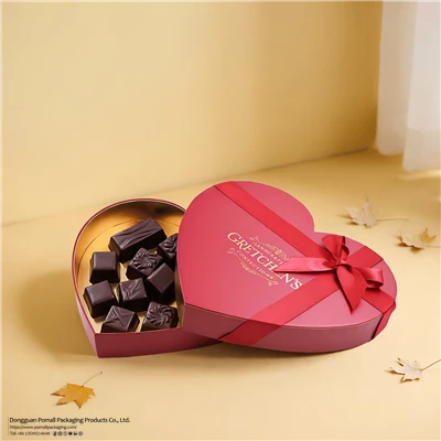 Hot Stamping Heart-Kotak Berbentuk Untuk Coklat
